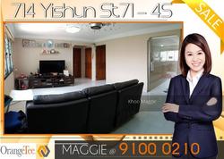 Blk 714 Yishun Street 71 (Yishun), HDB 4 Rooms #152483002